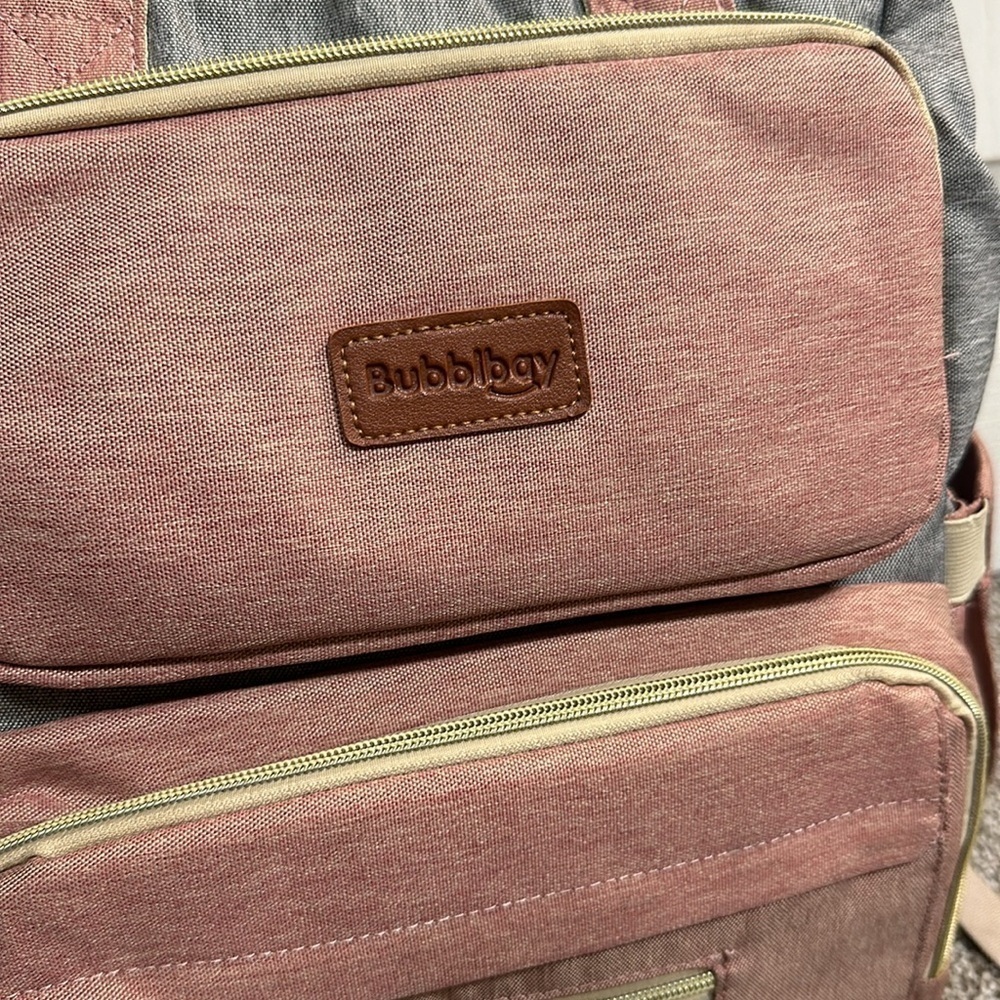 Bubblbay diaper bag backpack with changing station - gender neutral - Picture 2 of 16
